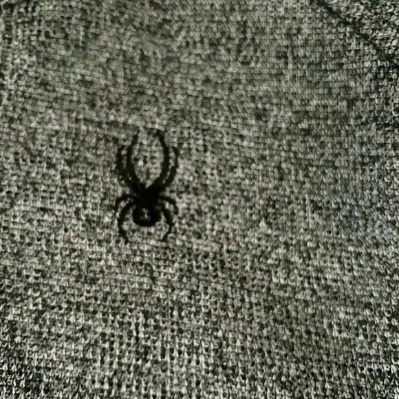 Spyder Men’s Gray Heather Quarter Zip Pullover Fleece Medium – EUC Med M - Picture 3 of 5